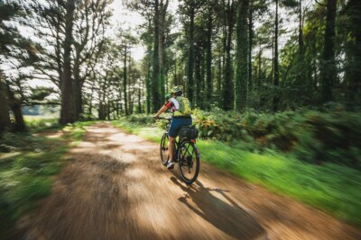 The area is a fantastic venue for road, trail and mountain biking with many family friendly routes The area is a fantastic venue for road, trail and mountain biking with many family friendly routes